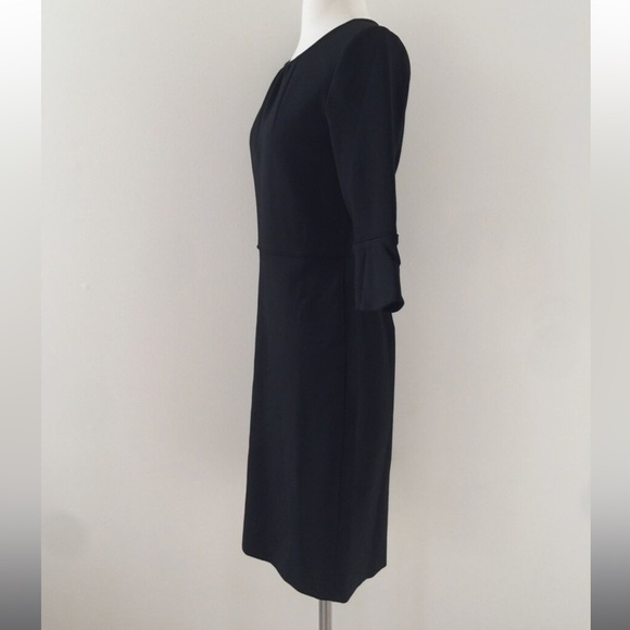 J. Crew bell-sleeve sheath in stretch ponte dress, size 10, NWOT - Picture 4 of 7